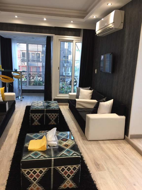 Luxury Mohandeseen Apartment Kairo Bagian luar foto